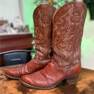 Justin Boots Rich Brown Western Cowboy Boots